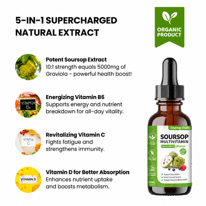 100% Pure Organic Soursop Extract
